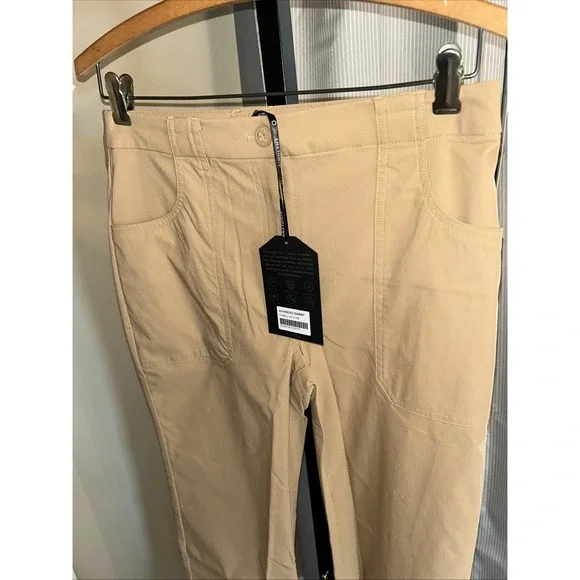 $278 ANATOMIE Darby Stretch Flare Pant COLOR: Camel SIZE: Small - Picture 6 of 8